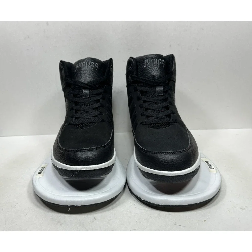 Jump99 Strength Training Shoes Men's Size 11 Black Leather Plyometric High Top